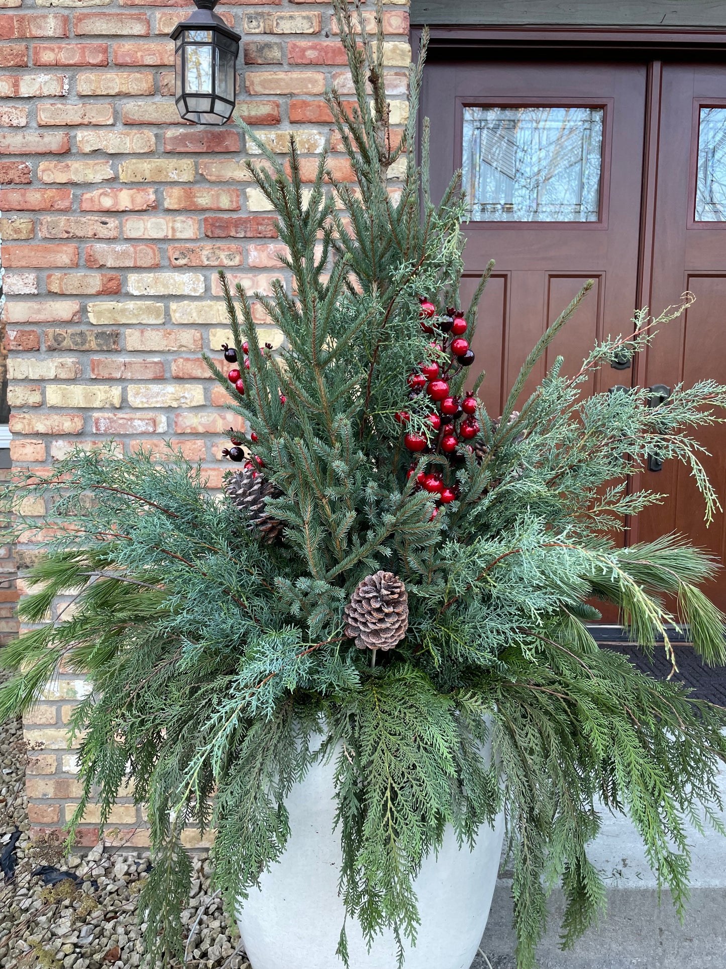 Holiday Planter 12-14'' Diameter